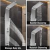 American Imaginations Rectangle Wall Mount CUPC Approved Stainless Steel Shower Panel In Stainless Steel Color AI-34371